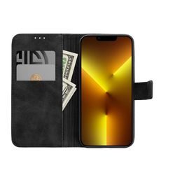 Pouzdro / obal na Xiaomi Redmi 10 černé - knížkové LUNA
