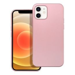 Obal / kryt na Apple iPhone 12 / 12 PRO růžový Forcell Metallic