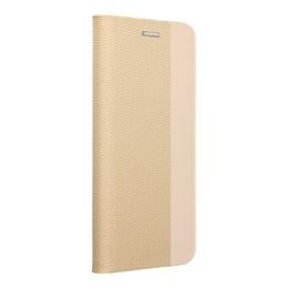 Puzdro / obal pre Huawei P40 Lite E zlatý - kniha SENSITIVE Book