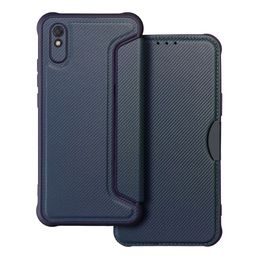 Pouzdro / obal na Xiaomi Redmi 9AT / Redmi 9A modrý - knížkový RAZOR Book