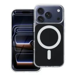 Obal / kryt na Apple iPhone 15 černý - Clear Fusion MagSafe
