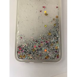Obal / kryt pre Samsung Galaxy J7 2017 strieborný s trblietkami - SAND Case