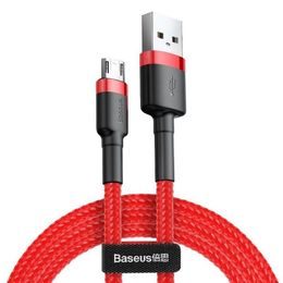 Kabel USB Micro 2A 1 metr červený CAMKLF-B09 - BASEUS