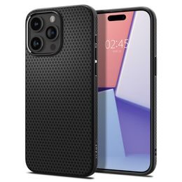 Obal / kryt na Apple iPhone 15 PRO MAX černý - SPIGEN Liquid Air