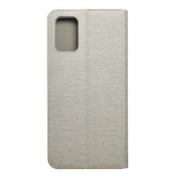 Puzdro / obal pre Samsung Galaxy A02s zlatý - kniha Luna Book