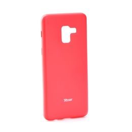 Obal / kryt na Samsung Galaxy A8 2018 ružový - Roar Colorful Jelly Case