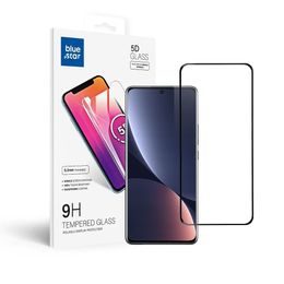 Tvrzené / ochranné sklo Xiaomi 12 Pro 5G / 12S Pro 5G černý - 5D Full Glue Tempered Glass