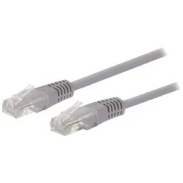 Patchcord Cat5e, UTP 0,5 m, sivý - C-TECH