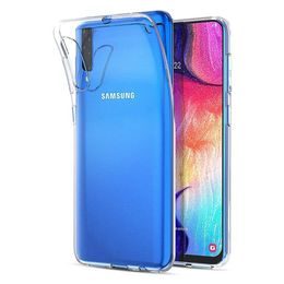 Obal / kryt na Samsung Galaxy A50 Back Case průhledná - Ultra Slim 0,5mm