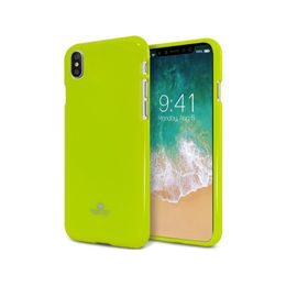 Obal / kryt na Apple iPhone Xs MAX - Mercury Jelly Case zelený