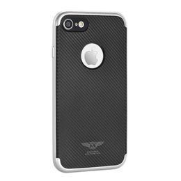 Obal / kryt na Huawei P10 Lite černo/stříbrný - Kaku Silk DH