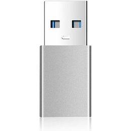 Adaptér / redukce USB-C na Lightening stříbrná