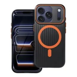 Obal / kryt na Apple iPhone 17 Pro černý - Case SIMPLY MagCover