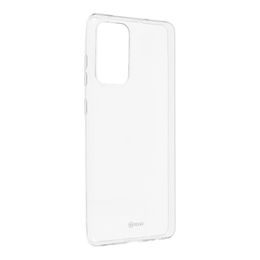 Obal / kryt na Samsung Galaxy A72 5G, průhledný – Jelly Case Roar transparent