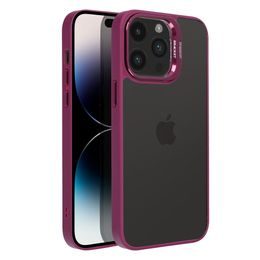 Obal / kryt na Apple iPhone 13 tmavo fialové - BRACKET CASE