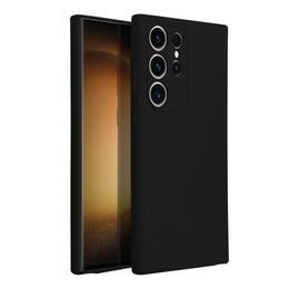 Obal / kryt na Samsung Galaxy S23 Ultra čierny - SILICONE LITE
