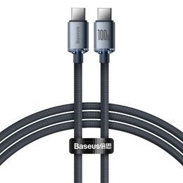 Datový kabel USB A na USB C 100W 1,2m černý - Baseus