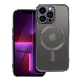 Obal / kryt na Apple iPhone 13 Pro černá - Electro Mag Cover MagSafe