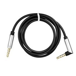 AUX cable 3,5mm at an angle 90 degree