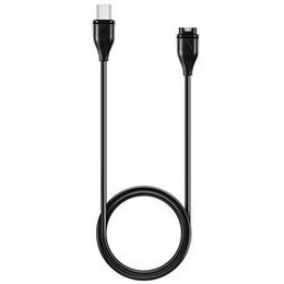 Nabíjecí / datový kabel USB-C Garmin Fenix 5 / 6 / 7 / 8 / Tactix 8 černý - Tactical