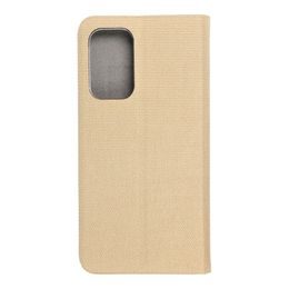Pouzdro / obal na Samsung Galaxy A53 5G zlaté - knížkové Sensitive Book