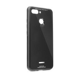 Obal / kryt pre Xiaomi Redmi GO čierny - sklenená zadná strana Forcell