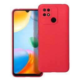 Obal / kryt na Xiaomi Redmi 10C červený - SOFT Case