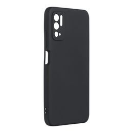 Obal / kryt na Apple iPhone Redmi Note 10 5G černý - Forcell SILICONE LITE