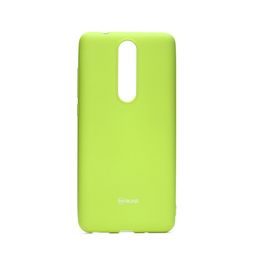 Obal / kryt na Nokia 5.1 2018 limetkový - Roar Colorful Jelly Case