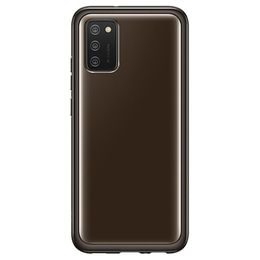 Obal / kryt pre Samsung Galaxy A02s čierny blister Original Clear Cover