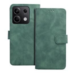 Pozdro / obal na Xiaomi Redmi NOTE 13 5G zelené - knížkové TENDER