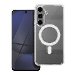 Obal / kryt na Samsung Galaxy S24 FE průhledný - Mag Cover