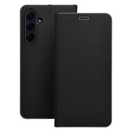 Pouzdro / obal na Xiaomi Mi 11 Lite 5G / Mi 11 Lite LTE / Mi 11 Lite NE černý - Forcell Luna Book Carbon