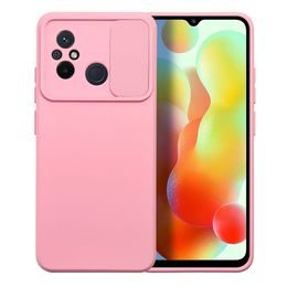 Obal / kryt na Xiaomi Redmi 12C ružový - SLIDE Case