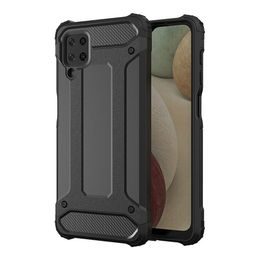Obal / kryt pre Samsung Galaxy A12 čierny - Forcell ARMOR