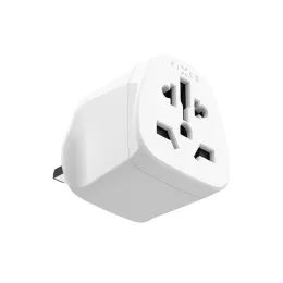 Adaptér FIXED UK Adapter pro zapojení EU, US, AUS zařízení do UK zásuvek, bílý