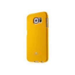 Obal / kryt pre Samsung Galaxy S6 žltý - Jelly case