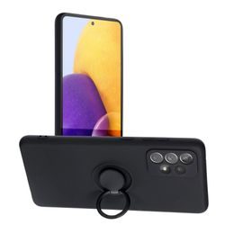 Obal / kryt na Samsung Galaxy A72 LTE (4G) černý - Forcell Silicone Ring