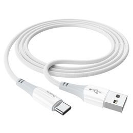 Kabel Typ C Napájení PD60W 3A Ferry X70 1m bílý - HOCO