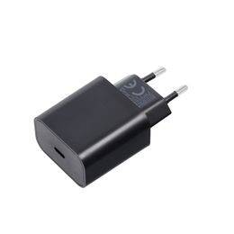 Cestovní nabíječka Samsung USB-C 25 W, černá + Datový Kabel USB-C/USB-C