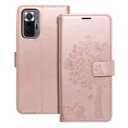 Pouzdro / obal na Xiaomi Redmi Note 10 Pro růžové - knížkové Forcell MEZZO