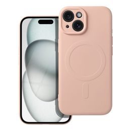 Obal / kryt na Apple iPhone 15 ružové - MagCover