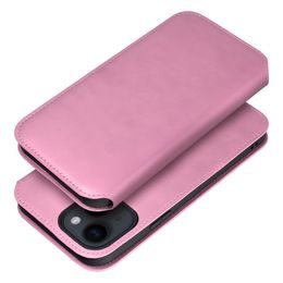 Pouzdro / obal na Apple iPhone 15 Pro růžové - knížkové Dual Pocket