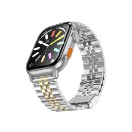 Chytré sportovní hodinky (včetně volání) stříbrné - HOCO Y16