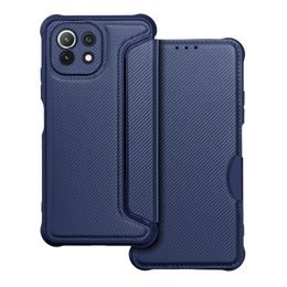 Pouzdro / obal na Xiaomi Mi 11 Lite 5G / Mi 11 Lite LTE ( 4G ) / Mi 11 Lite NE modré - knížkové RAZOR Book