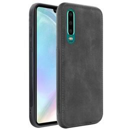 Obal / kryt na Huawei P30 černý - FORCELL Denim
