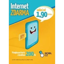 SIM Mobil.cz Internet Zdarma