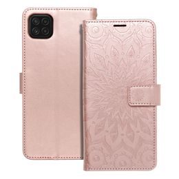 Puzdro / obal na Samsung Galaxy A22 5G staroružové mandala - kniha Forcell MEZZO