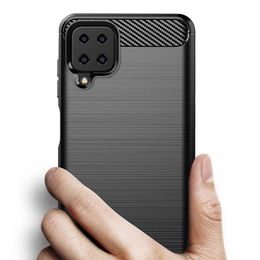 Obal / kryt na Samsung Galaxy A12 černý - Forcell NOBLE