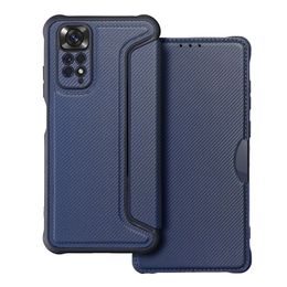 Puzdro / obal na Xiaomi Redmi NOTE 11 / 11S modré - kniha RAZOR